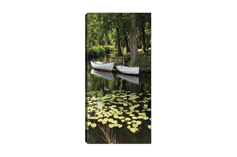 Canvasbillede DKY Floral & Botanical Flerfarvet - 50x120 cm - Boligtilbehør - Billeder & kunst - Billeder på lærred