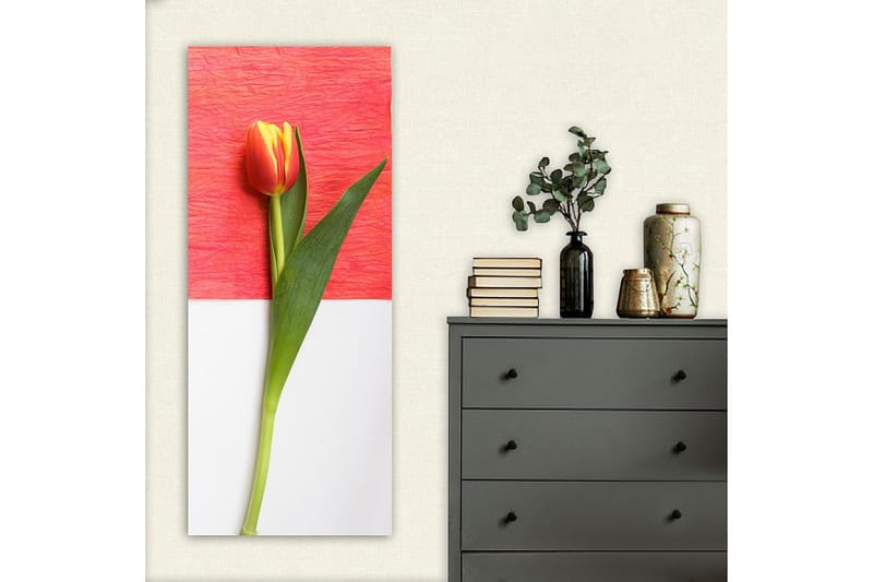 Canvasbillede DKY Floral & Botanical Flerfarvet - 50x120 cm - Boligtilbehør - Billeder & kunst - Billeder på lærred