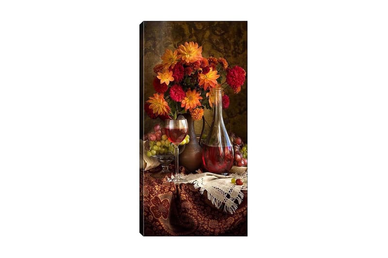 Canvasbillede DKY Floral & Botanical Flerfarvet - 50x120 cm - Boligtilbehør - Billeder & kunst - Billeder på lærred