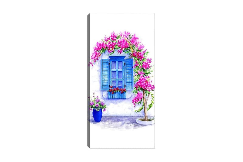 Canvasbillede DKY Floral & Botanical Flerfarvet - 50x120 cm - Boligtilbehør - Billeder & kunst - Billeder på lærred