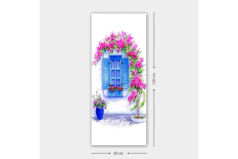 Canvasbillede DKY Floral & Botanical Flerfarvet - 50x120 cm - Boligtilbehør - Billeder & kunst - Billeder på lærred