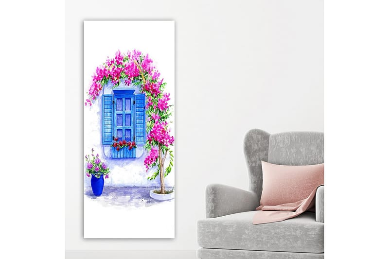 Canvasbillede DKY Floral & Botanical Flerfarvet - 50x120 cm - Boligtilbehør - Billeder & kunst - Billeder på lærred