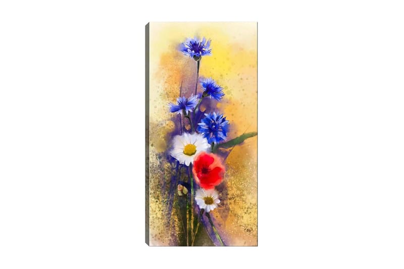 Canvasbillede DKY Floral & Botanical Flerfarvet - 50x120 cm - Boligtilbehør - Billeder & kunst - Billeder på lærred