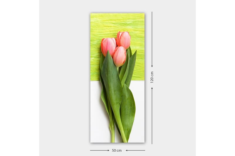 Canvasbillede DKY Floral & Botanical Flerfarvet - 50x120 cm - Boligtilbehør - Billeder & kunst - Billeder på lærred