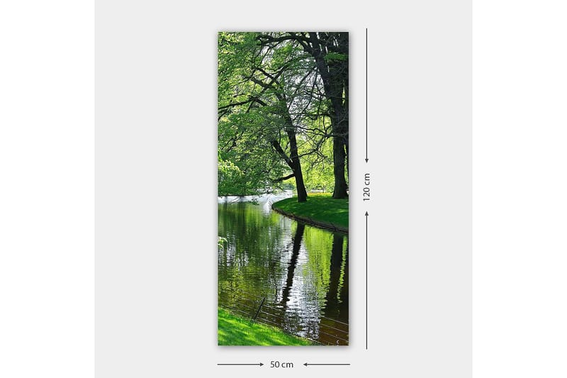 Canvasbillede DKY Floral & Botanical Flerfarvet - 50x120 cm - Boligtilbehør - Billeder & kunst - Billeder på lærred