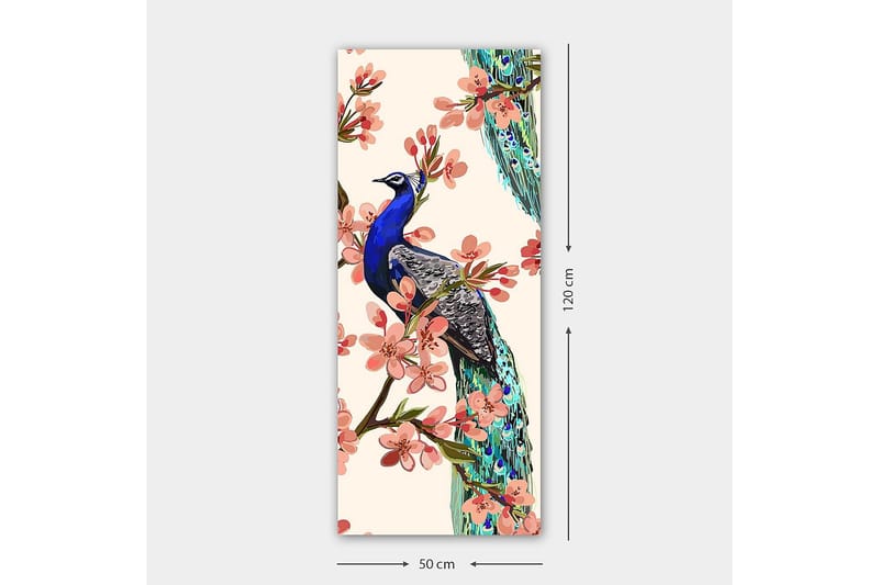 Canvasbillede DKY Floral & Botanical Flerfarvet - 50x120 cm - Boligtilbehør - Billeder & kunst - Billeder på lærred