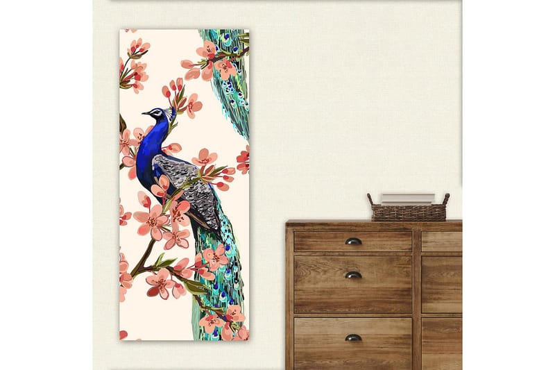 Canvasbillede DKY Floral & Botanical Flerfarvet - 50x120 cm - Boligtilbehør - Billeder & kunst - Billeder på lærred
