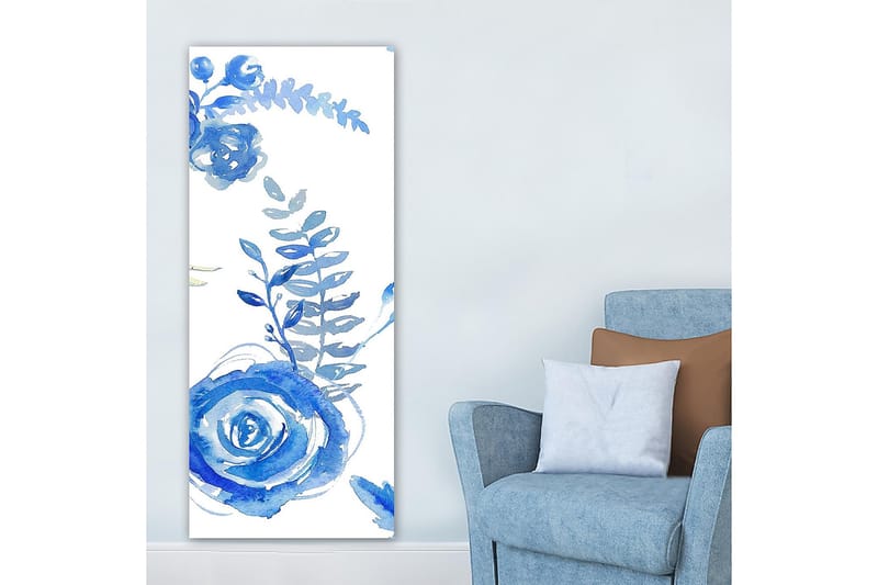 Canvasbillede DKY Floral & Botanical Flerfarvet - 50x120 cm - Boligtilbehør - Billeder & kunst - Billeder på lærred