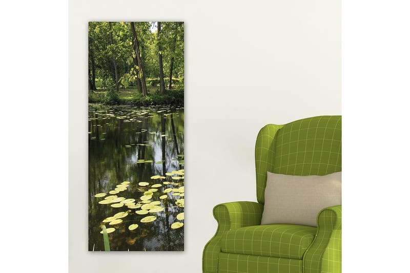Canvasbillede DKY Floral & Botanical Flerfarvet - 50x120 cm - Boligtilbehør - Billeder & kunst - Billeder på lærred