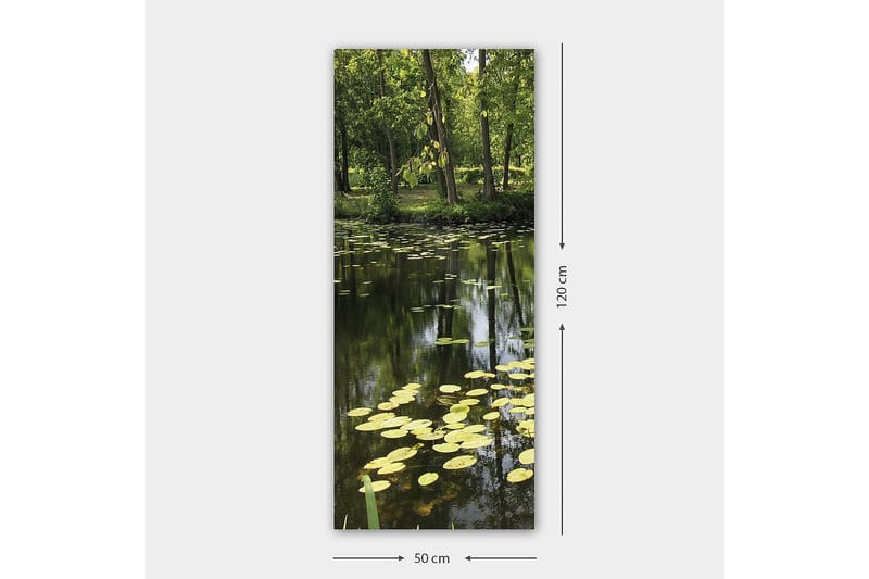 Canvasbillede DKY Floral & Botanical Flerfarvet - 50x120 cm - Boligtilbehør - Billeder & kunst - Billeder på lærred