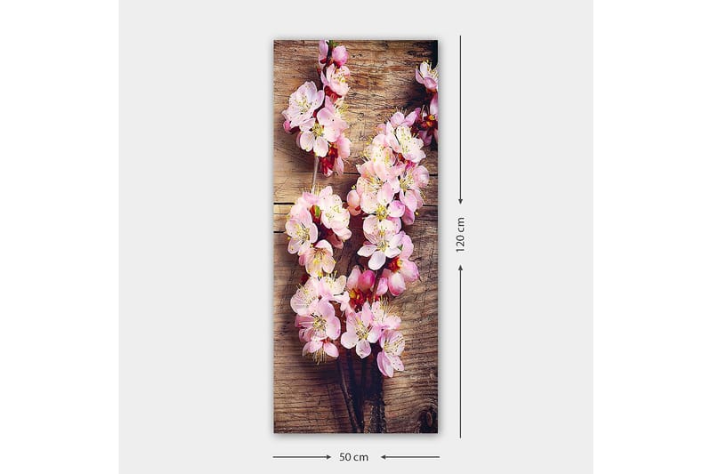 Canvasbillede DKY Floral & Botanical Flerfarvet - 50x120 cm - Boligtilbehør - Billeder & kunst - Billeder på lærred