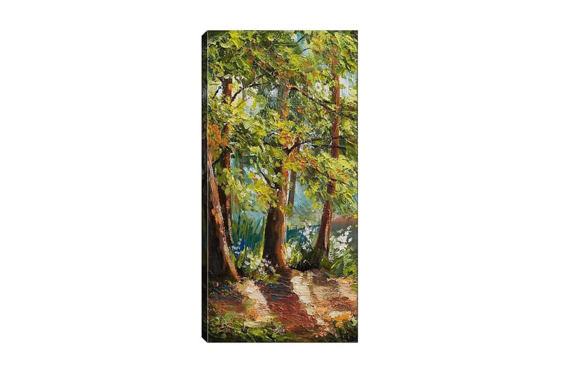 Canvasbillede DKY Floral & Botanical Flerfarvet - 50x120 cm - Boligtilbehør - Billeder & kunst - Billeder på lærred