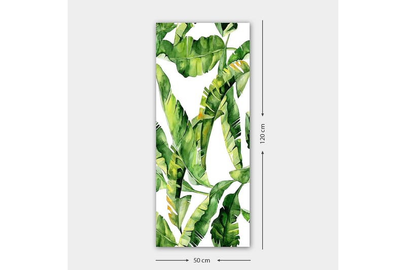 Canvasbillede DKY Floral & Botanical Flerfarvet - 50x120 cm - Boligtilbehør - Billeder & kunst - Billeder på lærred