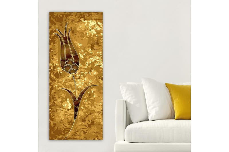 Canvasbillede DKY Floral & Botanical Flerfarvet - 50x120 cm - Boligtilbehør - Billeder & kunst - Billeder på lærred