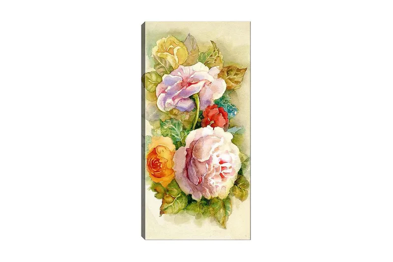 Canvasbillede DKY Floral & Botanical Flerfarvet, 50x120 cm