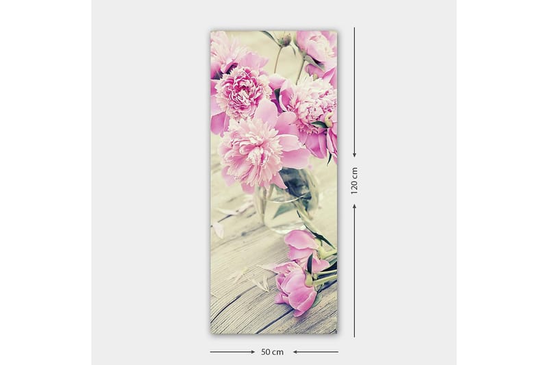 Canvasbillede DKY Floral & Botanical Flerfarvet - 50x120 cm - Boligtilbehør - Billeder & kunst - Billeder på lærred