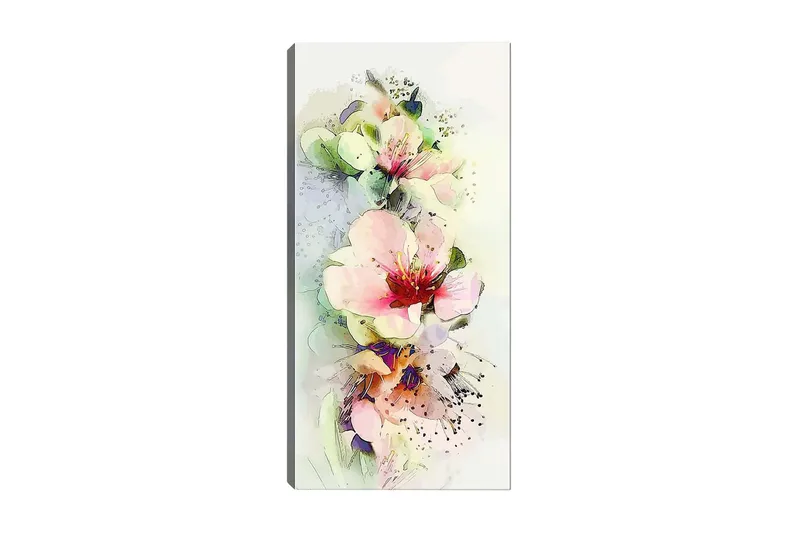Canvasbillede DKY Floral & Botanical Flerfarvet, 50x120 cm