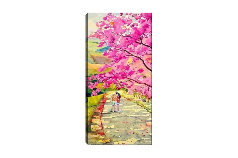 Canvasbillede DKY Floral & Botanical Flerfarvet, 50x120 cm