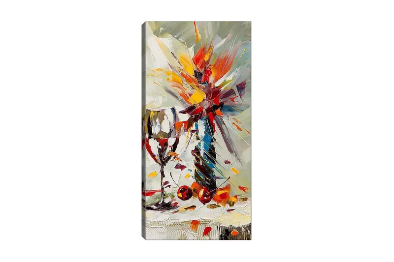 Canvasbillede DKY Floral & Botanical Flerfarvet, 50x120 cm