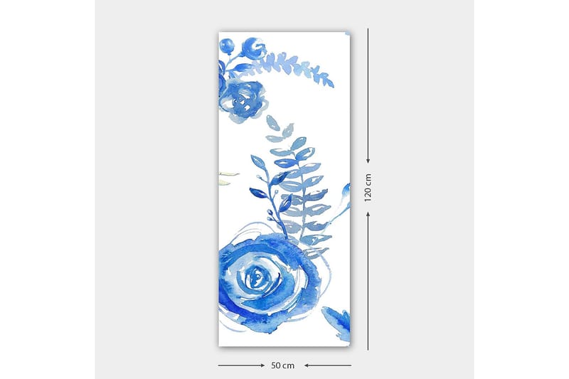 Canvasbillede DKY Floral & Botanical Flerfarvet - 50x120 cm - Boligtilbehør - Billeder & kunst - Billeder på lærred