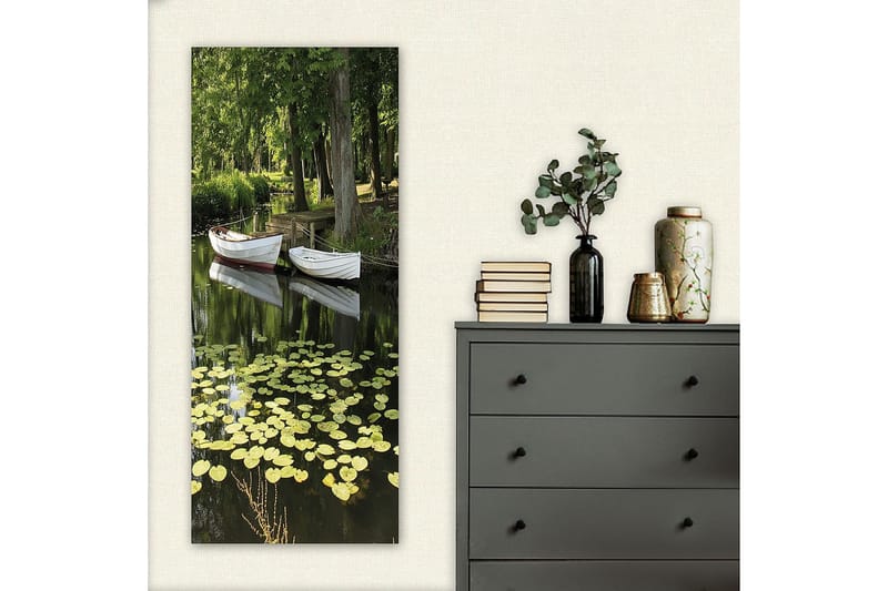 Canvasbillede DKY Floral & Botanical Flerfarvet - 50x120 cm - Boligtilbehør - Billeder & kunst - Billeder på lærred