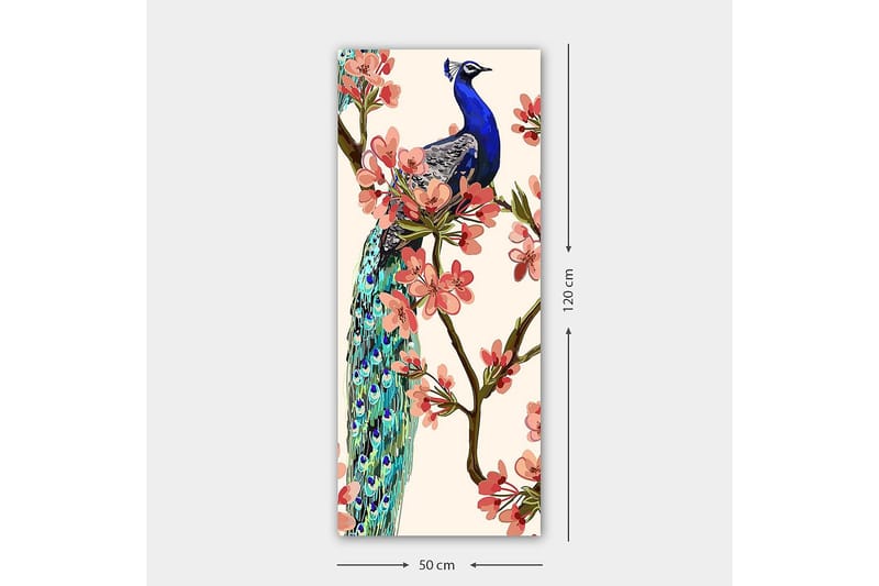 Canvasbillede DKY Floral & Botanical Flerfarvet - 50x120 cm - Boligtilbehør - Billeder & kunst - Billeder på lærred