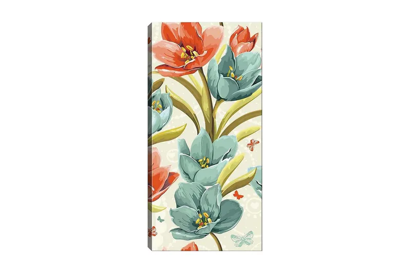 Canvasbillede DKY Floral & Botanical Flerfarvet, 50x120 cm