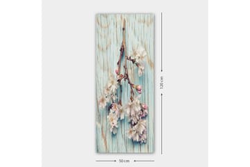 Canvasbillede DKY Floral & Botanical Flerfarvet - 50x120 cm - Boligtilbehør - Billeder & kunst - Billeder på lærred