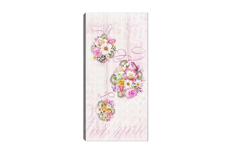 Canvasbillede DKY Floral & Botanical Flerfarvet, 50x120 cm