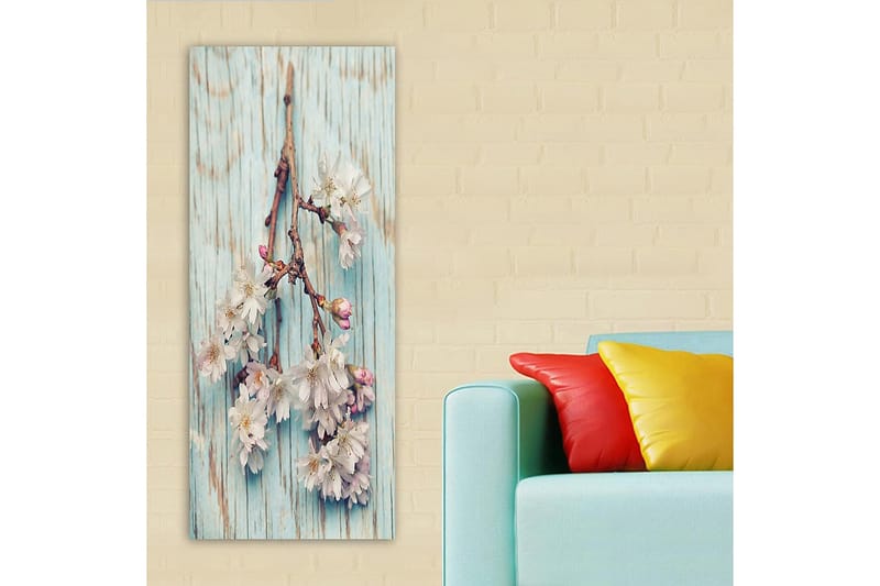 Canvasbillede DKY Floral & Botanical Flerfarvet - 50x120 cm - Boligtilbehør - Billeder & kunst - Billeder på lærred