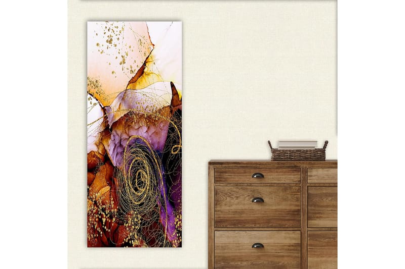 Canvasbillede DKY Floral & Botanical Flerfarvet - 50x120 cm - Boligtilbehør - Billeder & kunst - Billeder på lærred