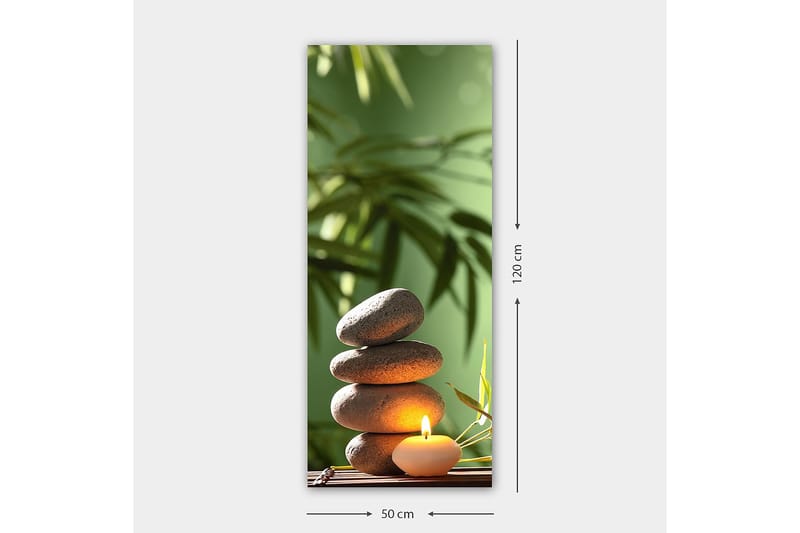 Canvasbillede DKY Floral & Botanical Flerfarvet - 50x120 cm - Boligtilbehør - Billeder & kunst - Billeder på lærred