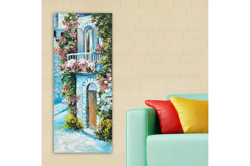 Canvasbillede DKY Floral & Botanical Flerfarvet - 50x120 cm - Boligtilbehør - Billeder & kunst - Billeder på lærred