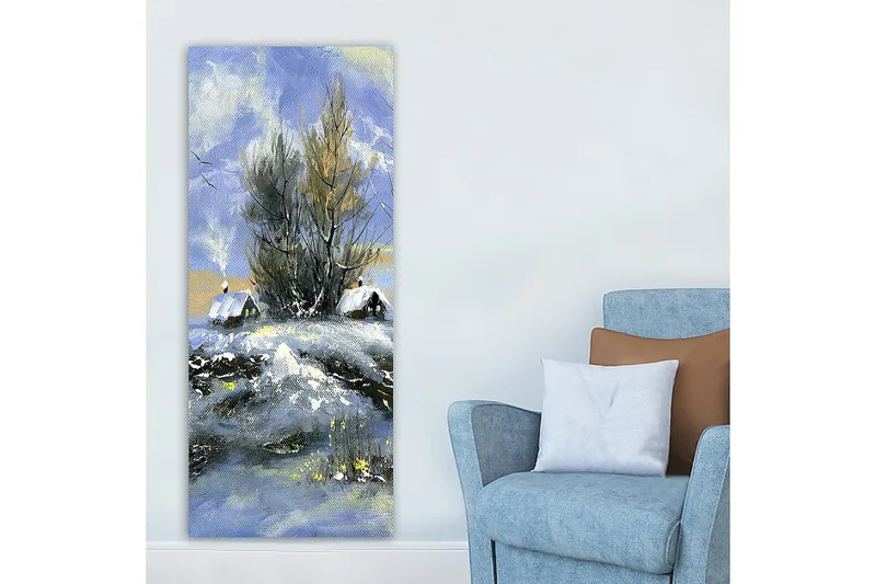 Canvasbillede DKY Landscape & Nature Flerfarvet - 50x120 cm - Boligtilbehør - Billeder & kunst - Billeder på lærred