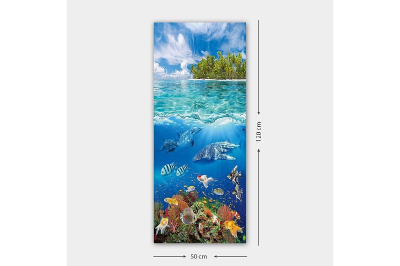 Canvasbillede DKY Landscape & Nature Flerfarvet - 50x120 cm - Boligtilbehør - Billeder & kunst - Billeder på lærred