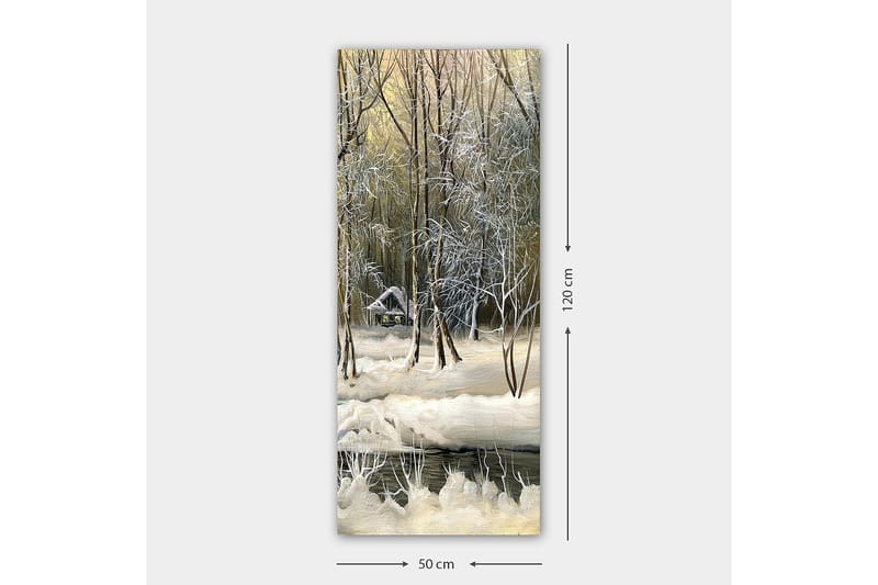 Canvasbillede DKY Landscape & Nature Flerfarvet - 50x120 cm - Boligtilbehør - Billeder & kunst - Billeder på lærred