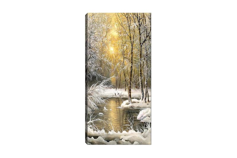 Canvasbillede DKY Landscape & Nature Flerfarvet - 50x120 cm - Boligtilbehør - Billeder & kunst - Billeder på lærred