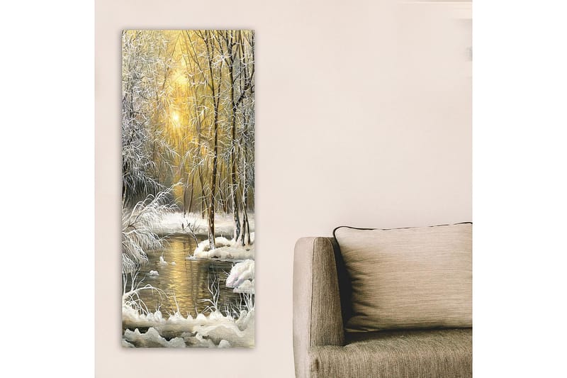 Canvasbillede DKY Landscape & Nature Flerfarvet - 50x120 cm - Boligtilbehør - Billeder & kunst - Billeder på lærred