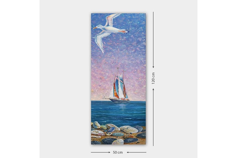 Canvasbillede DKY Landscape & Nature Flerfarvet - 50x120 cm - Boligtilbehør - Billeder & kunst - Billeder på lærred