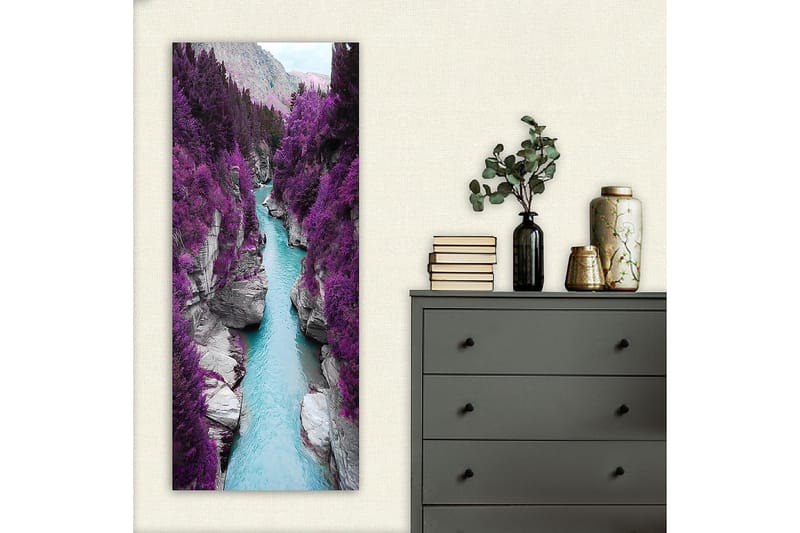 Canvasbillede DKY Landscape & Nature Flerfarvet - 50x120 cm - Boligtilbehør - Billeder & kunst - Billeder på lærred