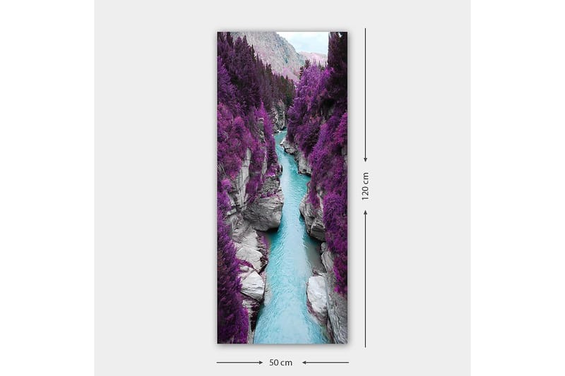 Canvasbillede DKY Landscape & Nature Flerfarvet - 50x120 cm - Boligtilbehør - Billeder & kunst - Billeder på lærred