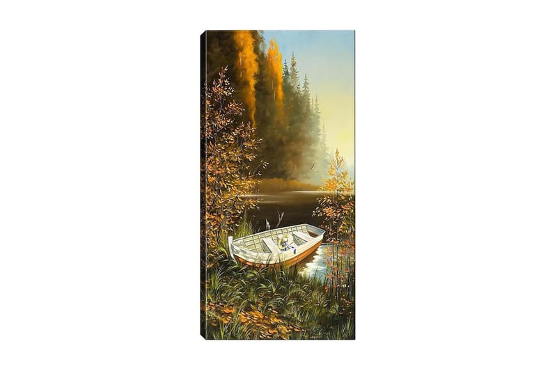 Canvasbillede DKY Landscape & Nature Flerfarvet - 50x120 cm - Boligtilbehør - Billeder & kunst - Billeder på lærred