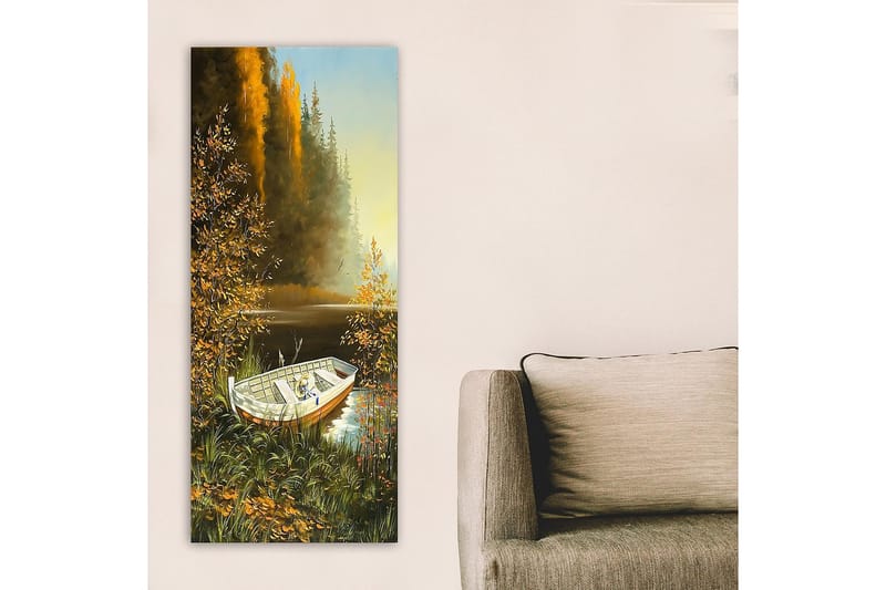 Canvasbillede DKY Landscape & Nature Flerfarvet - 50x120 cm - Boligtilbehør - Billeder & kunst - Billeder på lærred