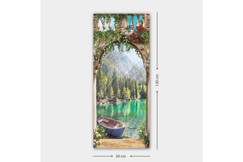 Canvasbillede DKY Landscape & Nature Flerfarvet - 50x120 cm - Boligtilbehør - Billeder & kunst - Billeder på lærred