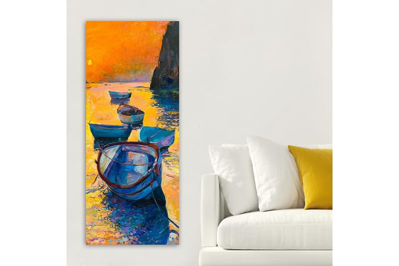 Canvasbillede DKY Landscape & Nature Flerfarvet - 50x120 cm - Boligtilbehør - Billeder & kunst - Billeder på lærred