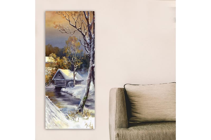 Canvasbillede DKY Landscape & Nature Flerfarvet - 50x120 cm - Boligtilbehør - Billeder & kunst - Billeder på lærred