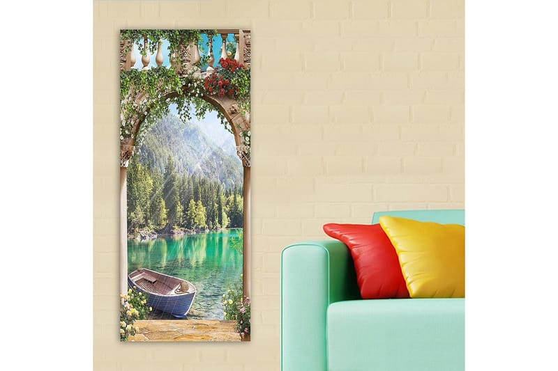 Canvasbillede DKY Landscape & Nature Flerfarvet - 50x120 cm - Boligtilbehør - Billeder & kunst - Billeder på lærred