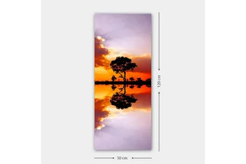 Canvasbillede DKY Landscape & Nature Flerfarvet - 50x120 cm - Boligtilbehør - Billeder & kunst - Billeder på lærred
