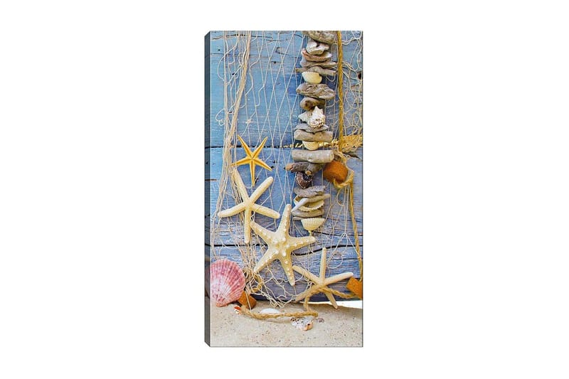 Canvasbillede DKY Nautical & Beach Flerfarvet - 50x120 cm - Boligtilbehør - Billeder & kunst - Billeder på lærred