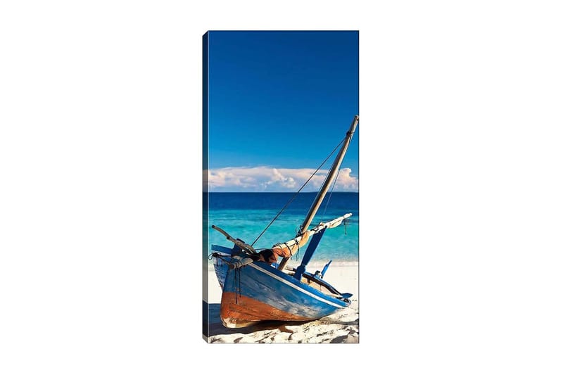 Canvasbillede DKY Nautical & Beach Flerfarvet - 50x120 cm - Boligtilbehør - Billeder & kunst - Billeder på lærred